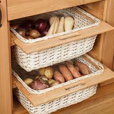 4.8 out of 5 stars 2,439. Wicker Baskets Storage Baskets Solid Wood Kitchen Cabinets
