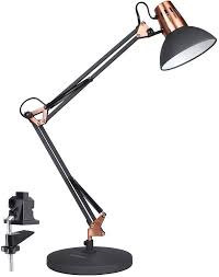 The adjustable brushed nickel gooseneck can be bent to focus on reading material, or lengthened to cast a wider span of light. The Best Desk Lamps On Amazon Sheknows