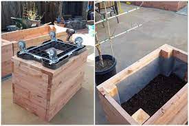 Then in the hotter summer months, roll the garden to a shaded spot. How To Build A Raised Garden Bed On Concrete Patio Or Hard Surface Homestead And Chill