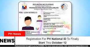 The philippine government will launch an online portal to make national id registration easier for filipinos. Registration National Id Oct 2020 About Cagayan De Oro