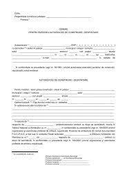 Autorizatie interventii reparatii la fatada. Descarcare Anexe Cerere Tip Cudf