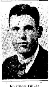1Lt Pecos Uvalde Finley (1916-1942)