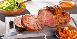 Recipe Rezept Festliches Essen Nackenbraten Lebensmittel Essen