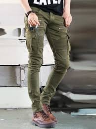 Si vous êtes à la recherche d'un jean flatteur pour homme, découvrez sans attendre les jeans slim tommy hilfiger et tommy jeans. Pantalon Homme En Jean Cargo Style Zippe Plisse Decoration Mens Jeans Jeans Outfit Men Mens Fashion Jeans