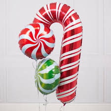 candy cane christmas balloons candy balloons bubblegum balloons pinterest