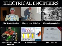 Electrical Engineer What I Think I Do Vs What I Do Electrical Engineering Engineering Memes Engineering Humor