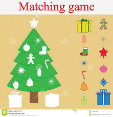 ¿a qué quieres jugar hoy? Juego Educativo A Juego Para Los Ninos Juego Con Ano Nuevo Arbol De Navidad De Las Etiquetas Engomadas Ilustracion Del Vector Ilustracion De Colorido Nuevo 105967569