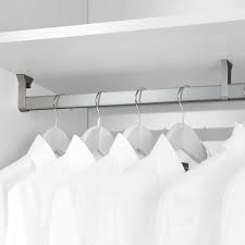 Check spelling or type a new query. Emuca Wardrobe Hanging Rail With Rubber Oval 30x15 Mm 950 Mm Aluminium Matte Anodised 2 Pcs