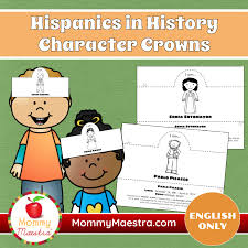 If the child is unable to read the sentence that goes with the hispanic heritage month coloring page, have them click on each word to hear the sentence. Mommy Maestra Printable Lessons And Activities To Celebrate Hispanic Heritage Month