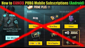 I can get to subscribe page but. How To Cancel Pubg Mobile Prime Prime Plus Subscriptions On Android Devices Youtube