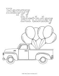 Sweet treat birthday s for kidse637. 20 Free Happy Birthday Coloring Pages For Kids Mrs Merry