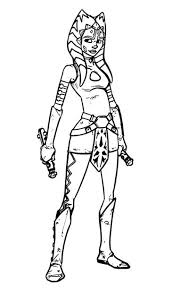 If you want to fill colors in star wars ahsoka pictures & you can. Ahsoka Coloring Pages