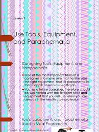 And a valve that inflates and deflates. Lesson 1 1 Equipment Manufactured Goods