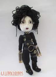 Eduardo Manostijeras La Mirada Amigurumi Crochet Dolls Halloween Crochet Crochet Disney