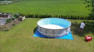 Pool Aufbau Youtube