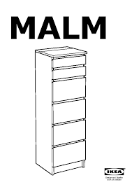 In good shape, fully functional, nothing broken. Malm Chest Of 6 Drawers Oak Veneer Mirror Glass Ikeapedia