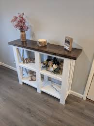 Our tables are sized to seat one, two or up to twelve people. Rustic Farm House Style Buffet Table I Was Requested To Build Album On Imgur