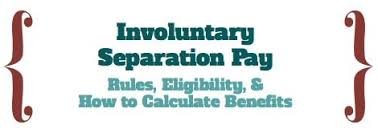 military involuntary separation pay rules eligibility