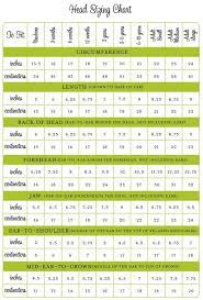 Crochet Hat Size Chart Guide Crochet Hats Knitting Knit Or Crochet