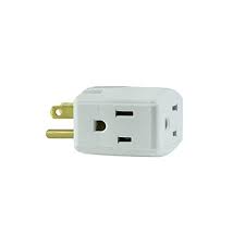 ­ let's start with what the holes in an outlet do. 3 Prong Grounded 3 Outlet Multi Plug Adapter