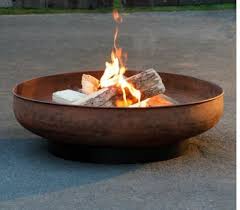 Extra Large Fire Pit Wood Burning 35 Steel Bowl Patio Round Rustic Backyard Big For Sale Online Eb Iron Fire Pit Outdoor Fire Pit Designs Cast Iron Fire Pit