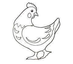 Little red hen, red riding hood, sleeping beauty and more fairy tale coloring pictures and sheets. Normal Hen Coloring Page Free Printable Coloring Pages For Kids