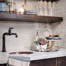 round copper wet bar sink design ideas