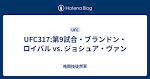 UFC317:第9試合・ブランドン・ロイバル vs. ジョシュア・ヴァン ...