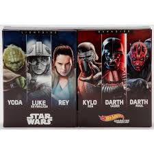 The star wars 101 blog series is your own jedi archives with all you need to know. Hot Wheels Star Wars Light Side Vs Dark Side Vehicle 6 Pack Gamestop