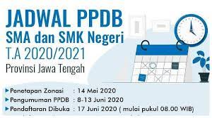 Tata cara pendaftaran smk ppdb online jateng ppdb smk jateng 2021 ppdb smkn jateng ppdb jadwal pendaftaran ppdb sma/smk jateng 2021, pembuatan akun & token bisa diakses mulai tgl. Ppdb Sma Smk Di Jateng 2020 Dibuka Hari Ini Login Jateng Siap Ppdb Com Berikut Syarat Jadwalnya Tribunnews Com Mobile