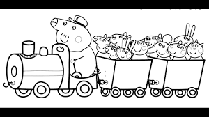 Peppa pig coloring pages can help your little ones develop the skills they need for writing all while growing up with their favorite characters. Peppa Pig Coloring Pages Her Family And Friends Print Online