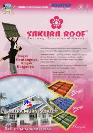 Bagaimana tidak, genteng metal surya roof. Genteng Metal Sakura Roof 2021 Harga Terbaru