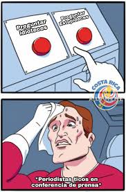 Pagesmediatv & filmtv channelnpyvideosconferencia de prensa. Las Conferencias De Prensa Covid Costa Rica A Lo Meme Facebook