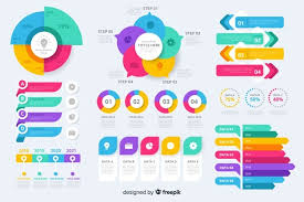 infographic pie chart vectors photos and psd files free