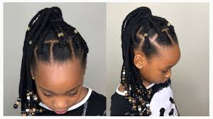 They would make a great summer camp activity, a playdate craft or just a great jewelry craft for kids to make for their bff's. Box Braids For Kids Using Yarn Rubber Band Method Youtube
