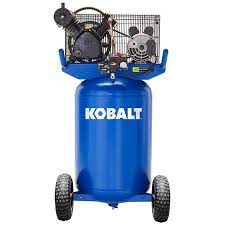 Harness the power of air with an air compressor whether you're working in your garage or on a jobsite, there's so much you can do with compressed air and the right air tools. Kobalt 30 Gallon Two Stage Portable Corded Electric Vertical Air Compressor In The Air Compressors Department At Lowes Com