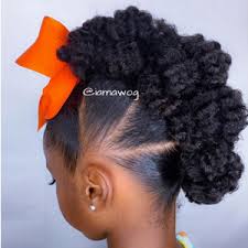 Follow this tutorial to get this style. 33 Cute Natural Hairstyles For Kids Natural Hair Kids