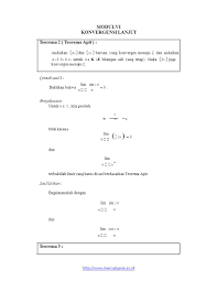 Periksa apakah deret berikut konvergen atau divergen dengan contoh soal 1. 1n 0 Modul Vi Lim Sin 3 N Lim Dan Konvergensi Lanjut Ppt Download