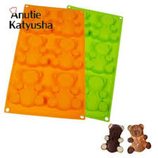 Buy 1pc Bear Shaped Silicone Mold Fondant Form Baking Accessory Kitchen Healthy Chocolate Silicone Mold At Affordable Prices Price 5 Usd Free Shipping Real Reviews With Photos Joom