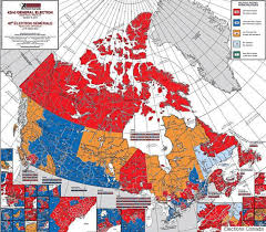 Our website provides information and statistics to voters, candidates, workers and others, as well as how elections work in nova scotia. Canada Election Map Before And After Canadians Voted Huffpost Canada Politics