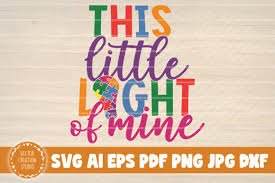 Download This Little Light Of Mine Svg Cut File Graphic By Vectorcreationstudio Creative Fabrica Yellowimages Mockups