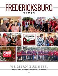 As the oldest pest control company in the hill country, hcpc prides itself on our unparalleled. Fredericksburg Texas Chamber Of Commerce Guide By Fredericksburg Publishing Issuu