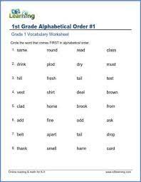 Unnatural the dictionary lists all entries in the alphabetical order. Alphabetical Order Worksheets K5 Learning