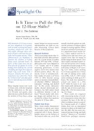 So, the angle between the 3 and the 6 (which is where the minute. Pdf Is It Time To Pull The Plug On 12 Hour Shifts