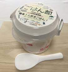 レンジで炊飯 のカジュアル化 3coins の 1人炊き炊飯容器 なら軽いし割る心配ナッシング レタスクラブ レンジ 炊飯 料理 レシピ レンジ