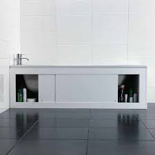 Find great deals on ebay for storage bath panel and bath panel with storage. Home Furniture Diy Key Lockable Side Storage Croydex Front End Unfold N Fit White Bath Panels Bath