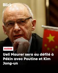 Quel est le point commun entre Vladimir Poutine, Kim Jong-un et Ueli  Maurer? Ils figurent tous sur la liste des invités de la Chine pour  assister à un défilé militaire à Pékin.