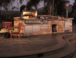 Outdoor Kuche Mit Grill Ausgestattet Outdoor Kuche Grillen Im Freien Grill Kuche