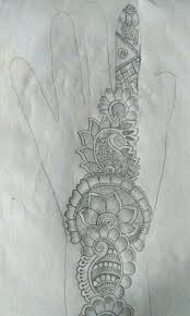 A beginner can easily make such. Simple Mehndi Draw Pencil Art Craft And Photography Sheroes Sheroes