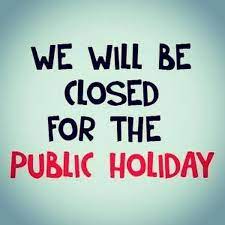 6 as boxing day falls on a sunday, an additional public holiday is given on the following tuesday. Little Rompers We Are Closed Today For The Public Facebook